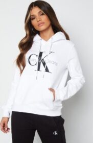 Calvin Klein Jeans Core Monogram Hoodie YAF Bright White S
