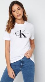 Calvin Klein Jeans Core Monogram Regular Tee YAF Bright White XXS