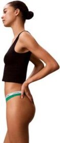 Calvin Klein Pikkuhousut Calvin Klein Jeans  THONG 5 PK LV00QD5221  EU S