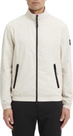 Calvin Klein Recycled Crinkle Nylon Blouson Jacket Beige XL Mies