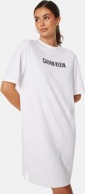 Calvin Klein S/S Nightshirt 100 WHITE L