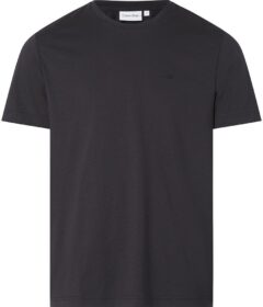 Calvin Klein Smooth Cotton Short Sleeve T-shirt Musta 2XL Mies