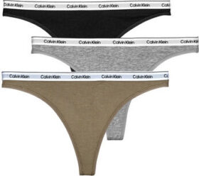 Calvin Klein Stringit Calvin Klein Jeans  THONG X3  EU L