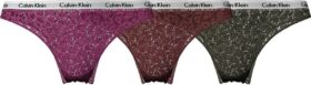 Calvin Klein Underwear Carousel Lace Brazilian Panties 3 Units Monivärinen XS Nainen