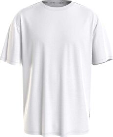 Calvin Klein Underwear Km0km00840 Short Sleeve T-shirt Valkoinen S Mies