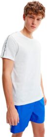 Calvin Klein Underwear Relaxed Tape Short Sleeve T-shirt Valkoinen L Mies