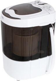 Camry Premium CR 8054 Pyykinpesukone Yläkuormaus 3kg ruskea valkoinen