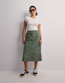 Carhartt WIP Vihreä – W’ Jet Cargo Skirt
