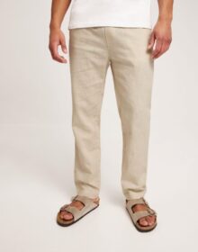 Ciszere Harlow linen trousers Pellavahousut Beige