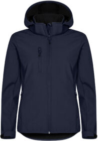 Clique Classic Softshell Hoody takki naisille Tummansininen / L