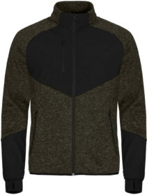 Clique Haines fleecetakki miehille Sumunvihreä / 3XL