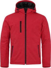 Clique Padded Hoody Softshell takki miehille Punainen / L