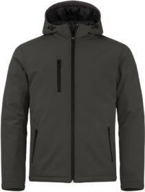 Clique Padded Hoody Softshell takki miehille Tummanharmaa / XL