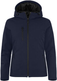 Clique Padded Hoody Softshell takki naisille Tummansininen / M