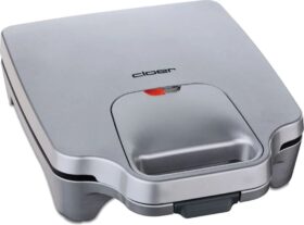 Cloer Sandwich toaster XXL 4 voileivälle Ruostumaton teräs