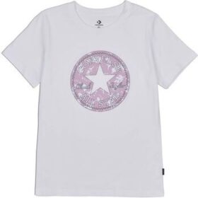 Converse Lyhythihainen t-paita Converse  Fall Floral Patch Grapphic Tee  EU S