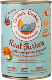 Cooka’s Cookies Aito Kalkkuna – Luonnollinen Märkäruoka