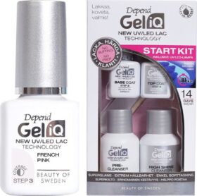 Depend French Pink Gel Manicure Starter Kit Gel Polish 5 ml & Start Kit