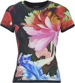 Desigual Lyhythihainen t-paita Desigual  MULTIFLOWERS LACROIX  EU L
