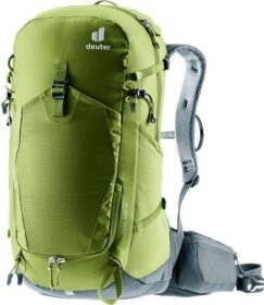 Deuter Trail Pro 33 – Vaellusreppu Koko 33 l, harmaa/sininen; vihreä