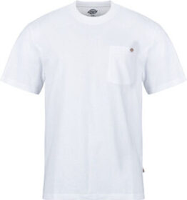 Dickies Lyhythihainen t-paita Dickies  LURAY POCKET TEE SS WHITE  IT XS