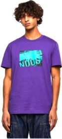 Diesel Diegos K16 Short Sleeve T-shirt Violetti 2XL Mies