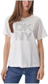 Dkny Lyhythihainen t-paita Dkny  SW5900202 wht  EU S