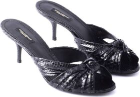 Dolce & Gabbana 742720 Heel Sandals Musta EU 35 Nainen