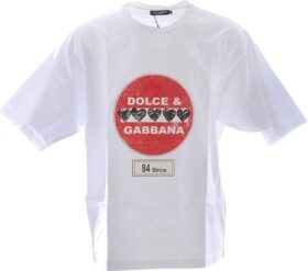 Dolce & Gabbana 742856 Short Sleeve T-shirt Valkoinen XS Mies