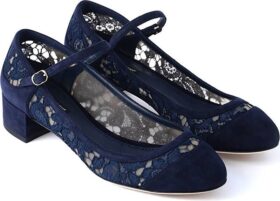 Dolce & Gabbana 743043 Heel Shoes Sininen EU 37 Nainen