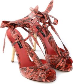 Dolce & Gabbana 743205 Heel Sandals Pinkki EU 41 Nainen
