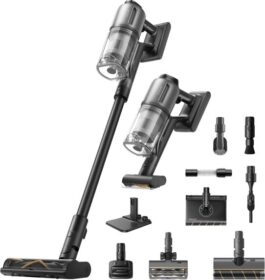 Dreame Z30 AquaCycle 2-in-1-varsi-imuri Pussiton musta 06 L Kuiva ja märkä HEPA