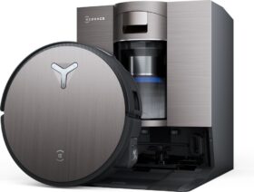 ECOVACS DEEBOT X11 OmniCyclone -robotti-imuri musta