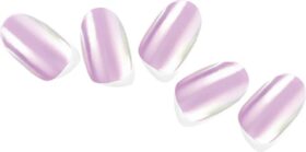 ÉDGEU Gel Nail Sticker – Mirror Violet