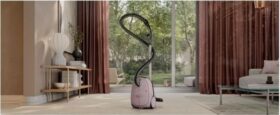 Electrolux EB61CWPTD pussiton pölynimuri 850 W 35 L HEPA vaaleanpunainen
