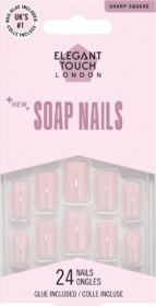 Elegant Touch Soap Nails French Bubble Bliss