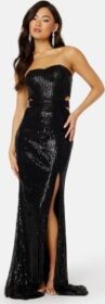 Elle Zeitoune Sadie S/L cut Out Dress Black XL (UK16)