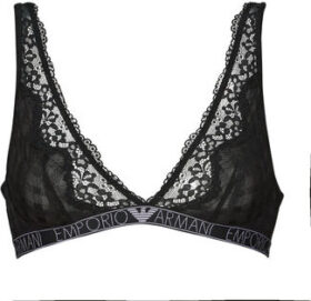 Emporio Armani Kolmiorintaliivit / Kaarituettomat rintaliivit Emporio Armani  VICHY MESH   LACE  EU S