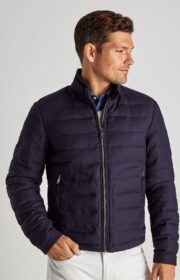 FaÇonnable Flannel Down Takki
