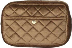 Fan Palm Beauty Bag Hazelnut Medium