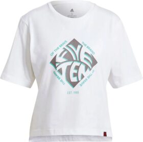 Five Ten Cropped Graphic Lyhythihainen T-paita
