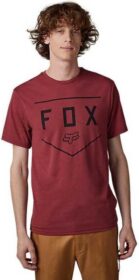 Fox Racing Lfs Shield Tech Short Sleeve T-shirt Punainen S Mies