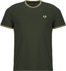 Fred Perry Lyhythihainen t-paita Fred Perry  TWIN TIPPED T-SHIRT  EU XS