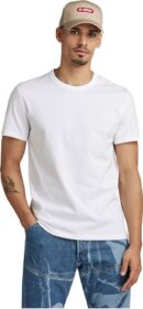 G-star Premium Base Short Sleeve T-shirt Refurbished Valkoinen 2XL Mies