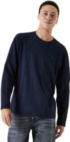 Garcia H31012 Long Sleeve T-shirt Sininen S Mies