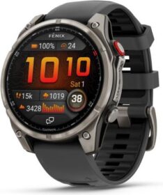 Garmin fēnix 8 Pro 47 mm AMOLED safiirilasi harmaa — Multisport GPS-älykello edistyneet ulkoilutoiminnot ja tarkka rannesykemittaus