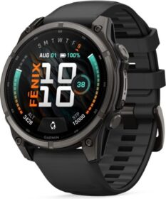 Garmin fēnix 9 AMOLED – 47 mm K. ONE SIZE Musta Unisex