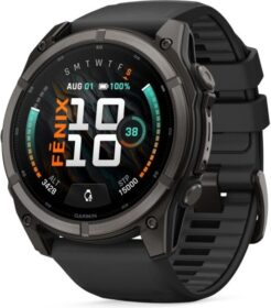 Garmin fēnix 9 AMOLED – 51 mm K. ONE SIZE Musta Unisex