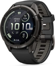 Garmin fēnix 9 Pro AMOLED InReach – 43 mm K. ONE SIZE Musta Unisex