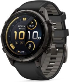 Garmin fēnix 9 Pro AMOLED InReach – 47 mm K. ONE SIZE Musta Unisex